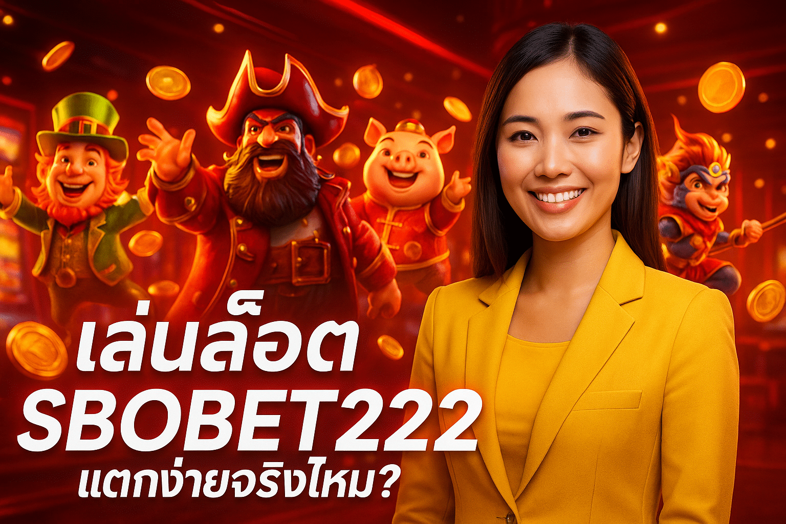 เล่นสล็อต SBOBET222 แตกง่ายจริงไหม?