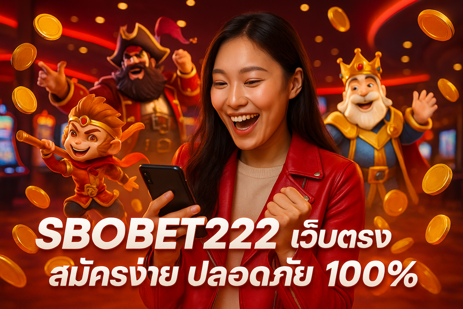 SBOBET222 เว็บตรง สมัครง่าย ปลอดภัย 100%